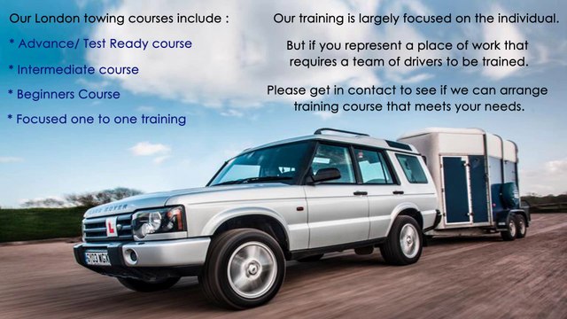 Towing Courses In London