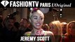 Miley Cyrus Front Row at Jeremy Scott Spring/Summer 2015 | New York Fashion Week NYFW | FashionTV