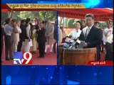 Chinese President receives Guard of Honour at Rashtrapati Bhavan