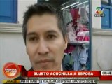 Cusco: Hombre acuchilla a su expareja durante audiencia de conciliación