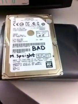 300 Dollar Data Recovery was able to Recover 100% Data from Hitachi 500gb 2.5 - SATA