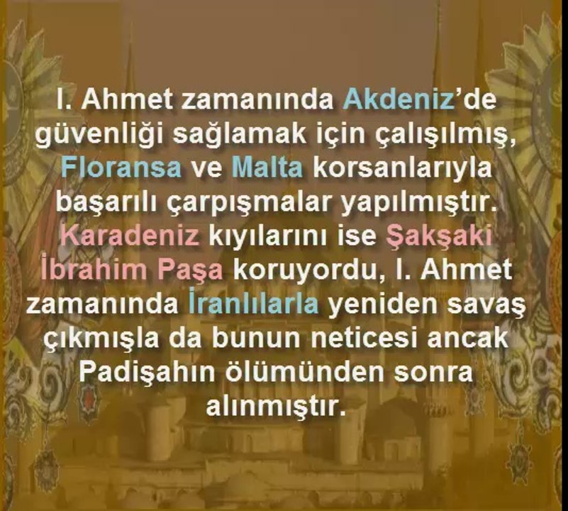 1.Ahmetin hayatı