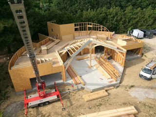 diaporama accéléré travaux Fontaine de l'Aube