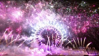 London Fireworks 2014 - New Year's Eve Fireworks - BBC One