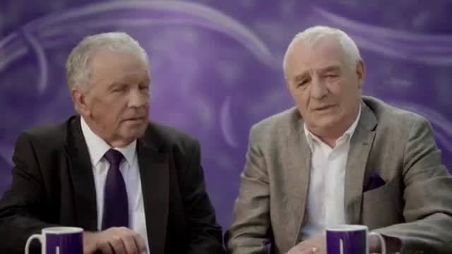 Eamon Dunphy and John Giles Cadbury Dairy Milk #FreeTheJoy