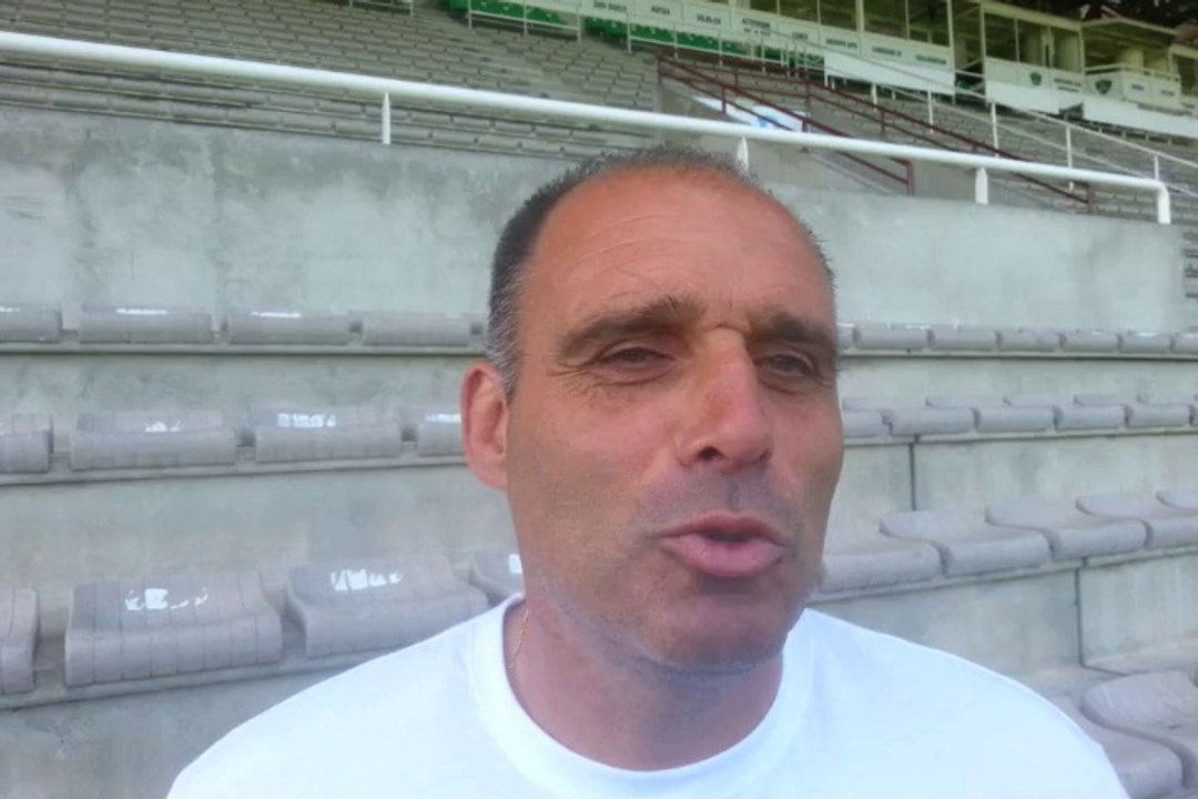 Joel Rey avant Section Paloise / Us Dax