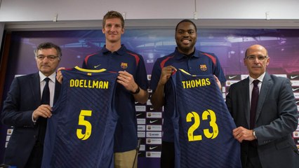 Justin Doellman y DeShaun Thomas, al servicio del equipo
