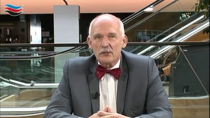 Janusz Korwin-Mikke - PE to jedna z najbardziej marnotrawnych instytucji na świecie! (17.09.2014)