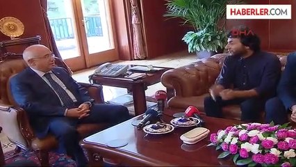 TBMM Başkanı Çiçek, 'Sivas? Filminin Yönetmeni Müjdeci'yi Kabul Etti