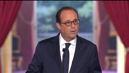Hollande sur Sarkozy: "ceux qui ont dirigé le pays hier" ont le droit de vouloir gouverner à nouveau