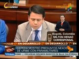 Reacciones en Colombia tras debate de Uribe y sus nexos con capos