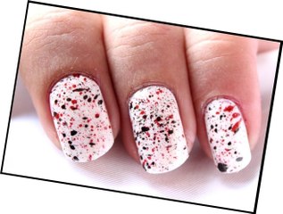 Spray Painting ✦ Splatter Nail Art & Easy Nail Designs (superWOWstyle)
