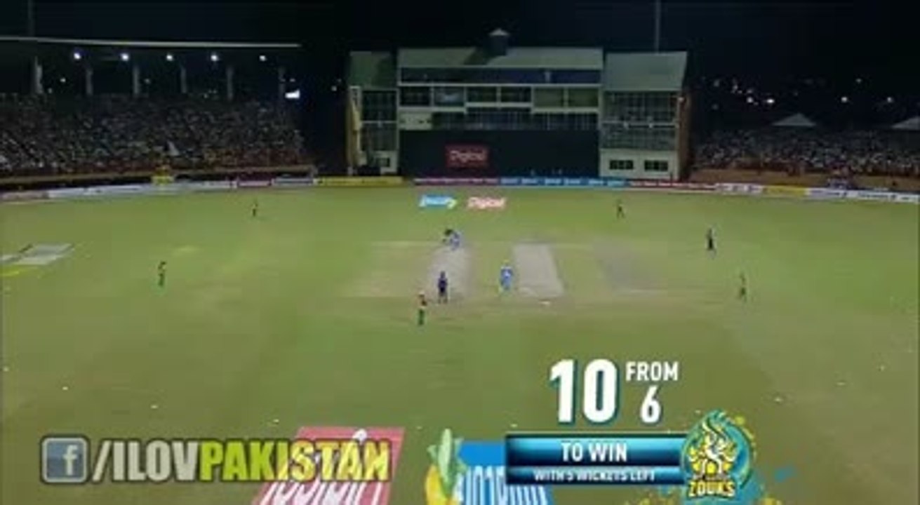 Misbah hit 6 six in 1 over