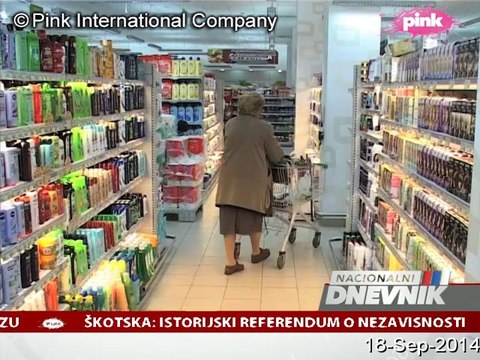 Nacionalni dnevnik u 18.30 (cetvrtak, 18-Sep-2014)