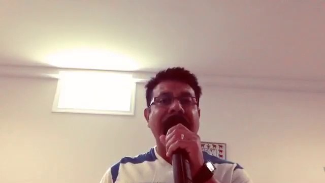 Dil diya dard liya.. Rafi Saab's nice karaoke by Abdul Ali , sung by dj mehfil live