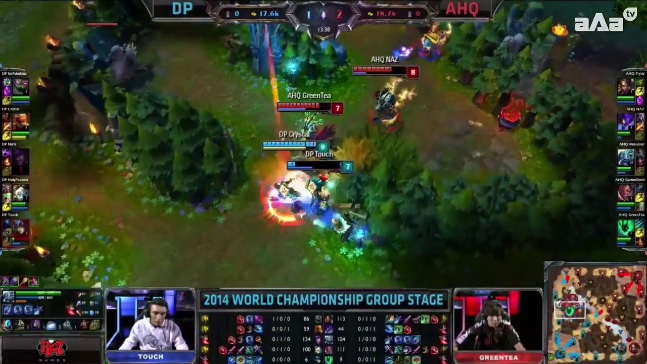 S4WC Day 1 - DP vs ahq - Group A - League of Legends