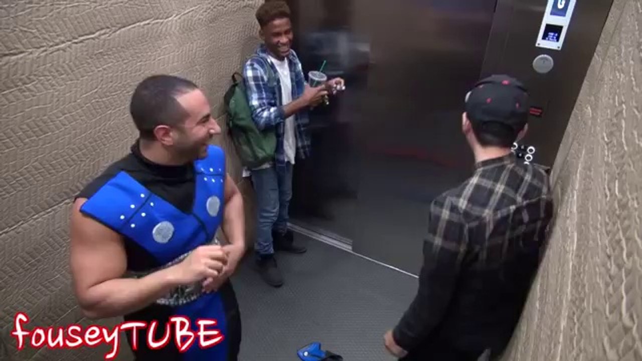 MORTAL KOMBAT ELEVATOR PRANK