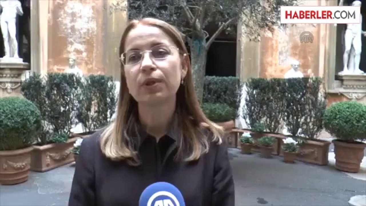 Bakan İslam, Yunus Emre Enstitüsü Roma Türk Kültür Merkezi'ni ziyaret etti -