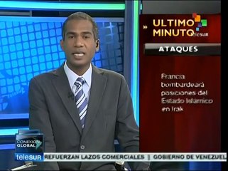 Francia bombardeará posiciones del Estado Islámico en Irak