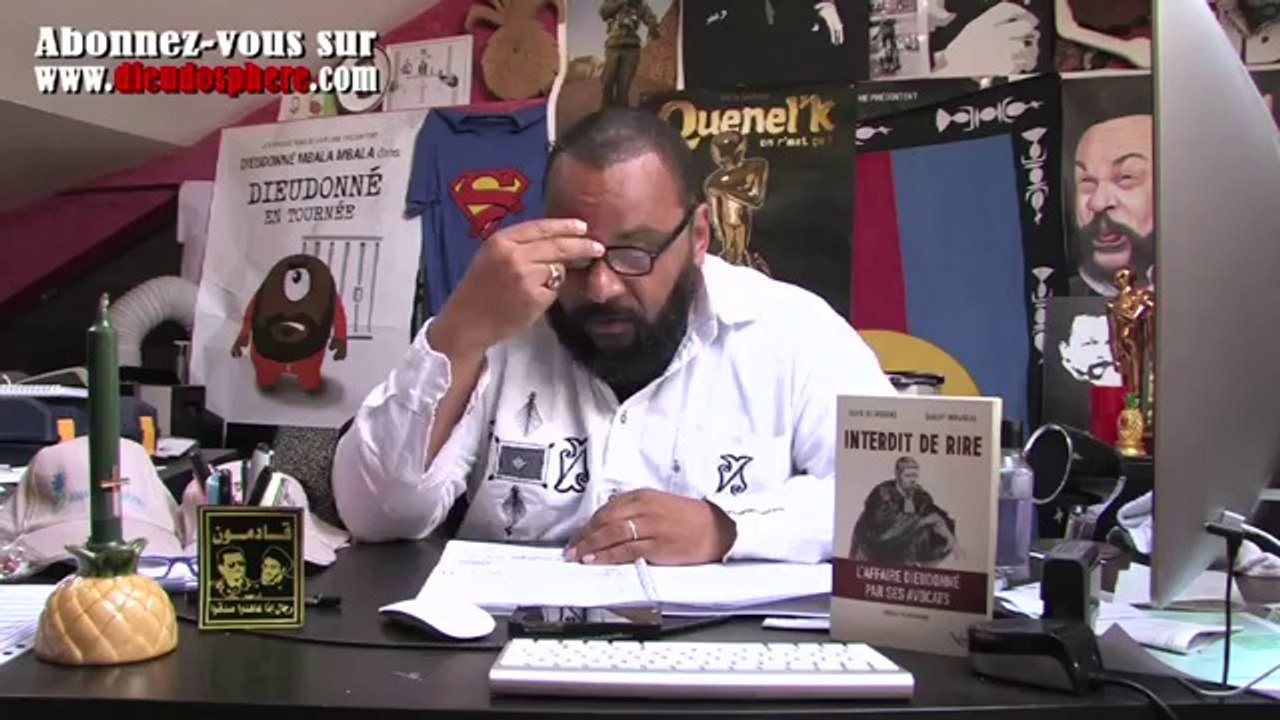 Dieudonne censuré et supprimé de YouTube