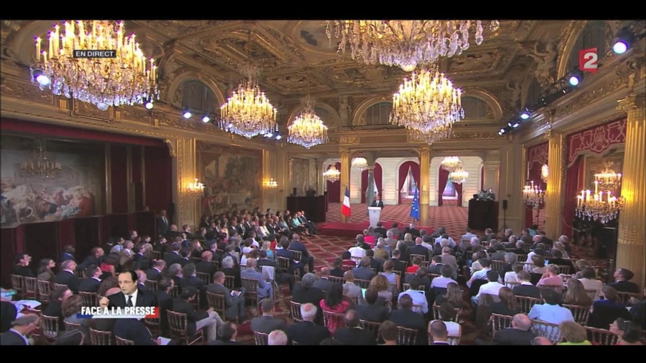 François Hollande répond à Laetitia Krupa - Conférence de presse du 18 septembre 2014 #mediaslemag