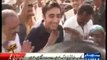 Old women hugging and kissing Bilawal Bhutto Zardari when he reached to Flood Affected area