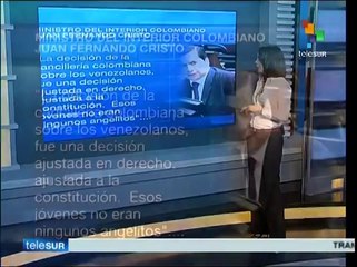 Colombianos rechazan planes desestabilizadores en Venezuela