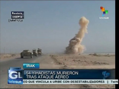 Bombardeos de EE.UU. matan a 54 yihadistas de Daésh