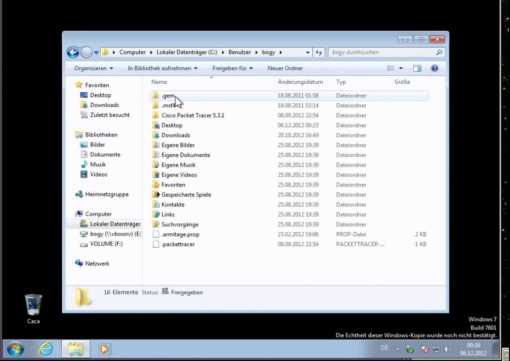 Dateien und Ordner unter Windows 7 verschlusseln