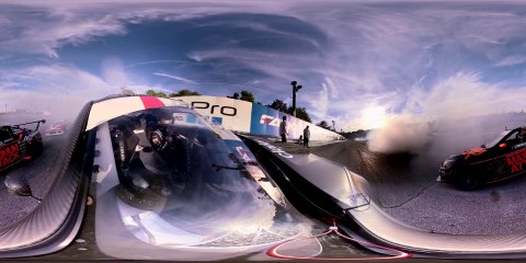 Formula DRIFT 360 GoPro Footage - Wall Speedway, NJ (2014)