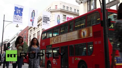 UK: Hunky M&S supermodel David Gandy delights giggling fans