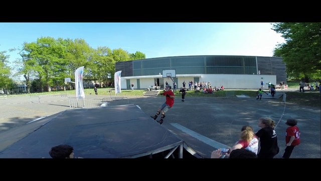 Combo slalom filmé à HERRY (edité, filmé par mainlineskate)
