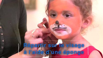 Sports Loisirs : Réaliser un maquillage tigre pour enfant