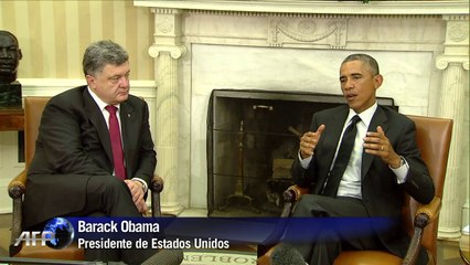 Obama condena "agresión" rusa en Ucrania