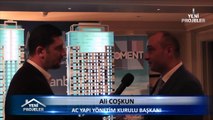 AC Yapı Yönetim Kurulu Başkanı Ali Coşkun - Moment İstanbul Projesi Röportajı 18-09-2014