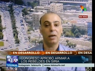 Download Video: Condena Damasco apoyo económico y militar de EE.UU. a rebeldes sirios