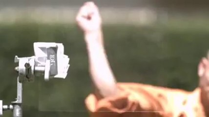 A Shaolin Monk throws a needle through a pane of glass! This is unbelievable!