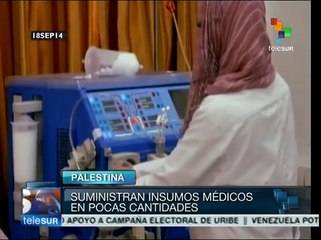 Trabajadores del sector salud en Gaza protestan por falta de pago