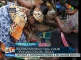 Decretan toque de queda en Sierra Leona por la epidemia del ébola