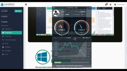 Cointellect - Майнинг криптовалюты Dogecoin бесплатно!