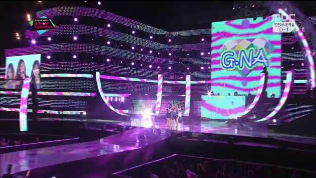 140918 G.NA - 예쁜 속옷 (G.NA's Secret) @ 2014 Incheon Kpop Concert