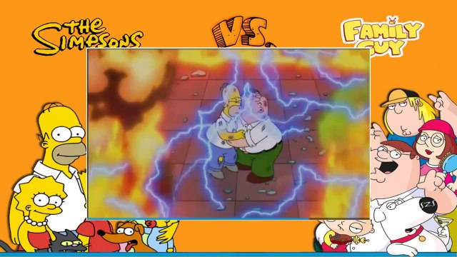 The Simpsons/Family Guy Crossover - Comic Con 2014