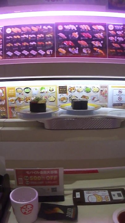 Special rail sushi restaurant