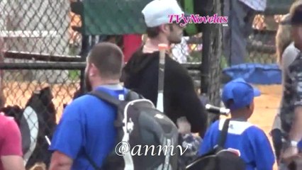 ¡Mira cómo William Levy (@willylevy29) sufre por su hijo!