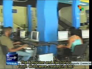 Cuban Computer and Electronics Youth Clubs are 27 years old