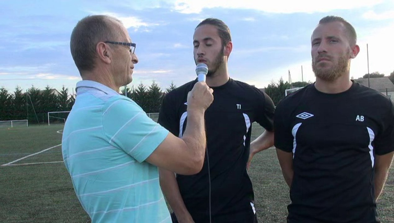 Interviews de T.Izergouf et d'A.Billeaux