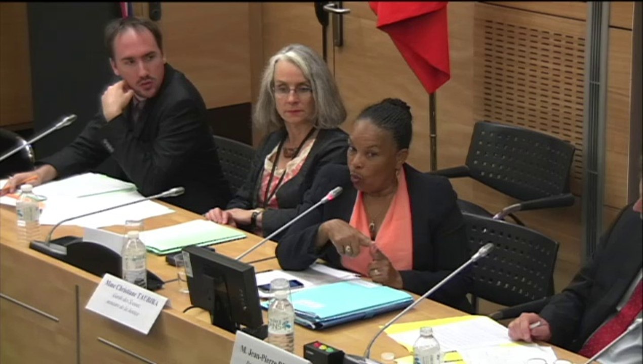 Audition de Mme Christiane Taubira, garde des Sceaux, ministre de la Justice - Mercredi 17 Septembre 2014