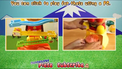 ２つの人形で奇跡のダンス！アンパンマンがちゃがちゃおもちゃ・走ってキョロキョロアンパンマンおもちゃ