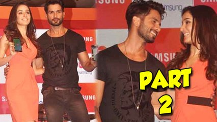 HAIDER Couple Shahid Kapoor & Shraddha Kapoor Promote FILM With Club Samsung – PART 2