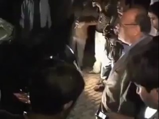 Najam Sethi Red Handidly Caught Drunk